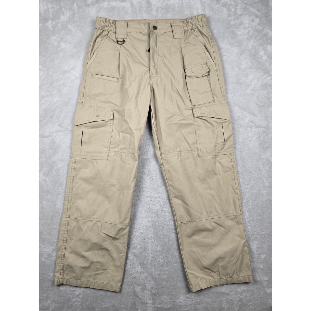 Propper Cargo Pants Mens 34x32 Fit 34x28 Tan Ripstop Tactical Combat Gorp *Read